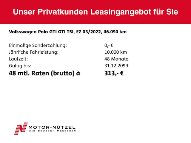 Volkswagen Polo DSG GTI