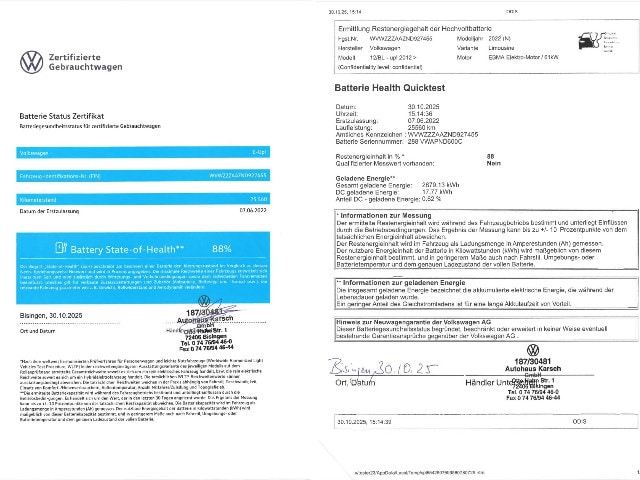 Volkswagen e-up! Plus Style