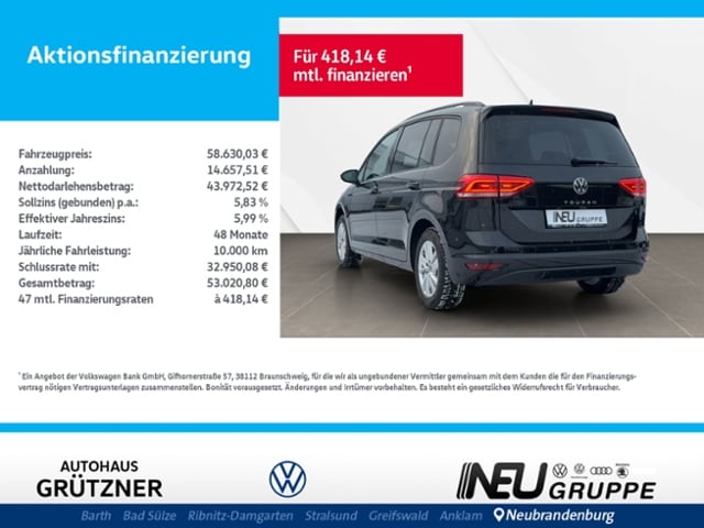 Volkswagen Touran 1.5 TSI DSG