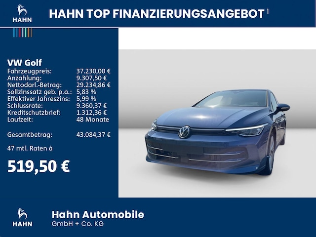 Volkswagen Golf 1.5 eTSI DSG Golf VIII