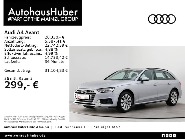Audi A4 35 TDI Avant S-Tronic