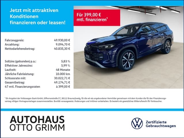 Volkswagen Tayron LED AHK Navi