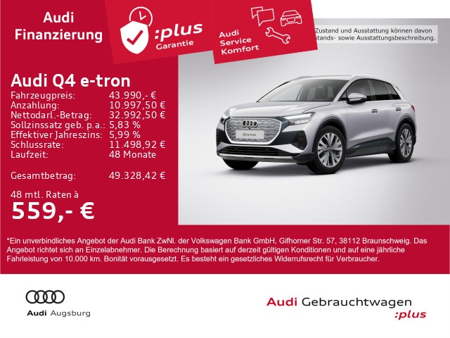 Audi Q4 e-tron Suv 45 e-tron Audi Q4 e-tron