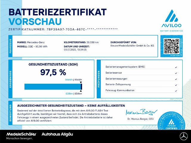 Mercedes-Benz EQE 300 Sedan