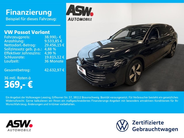 Volkswagen Passat 2.0 TDI Business DSG Variant