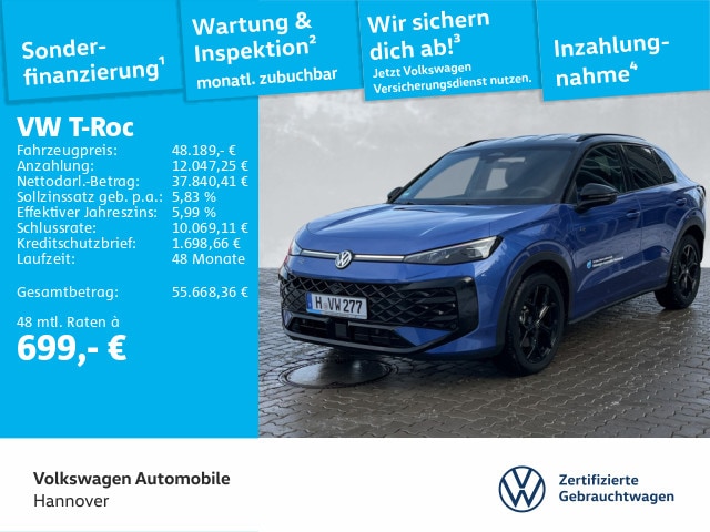 Volkswagen T-Roc 1.5 eTSI DSG IQ.Drive R-Line