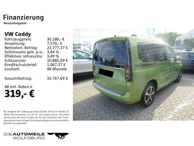 Volkswagen Caddy 1.5 TSI Combi DSG Style
