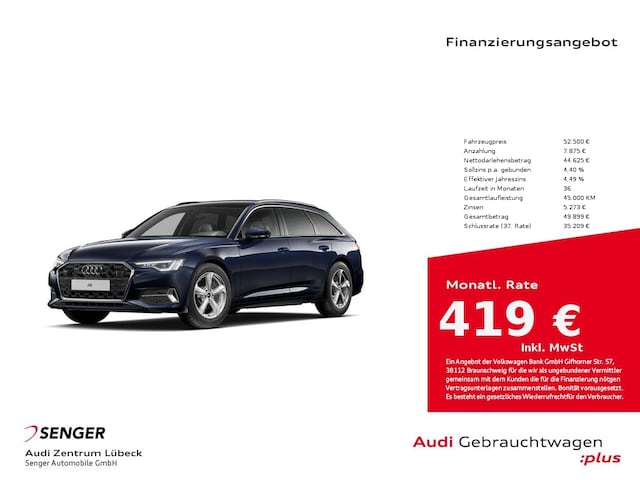 Audi A6 45 TFSI Avant Quattro S-Tronic
