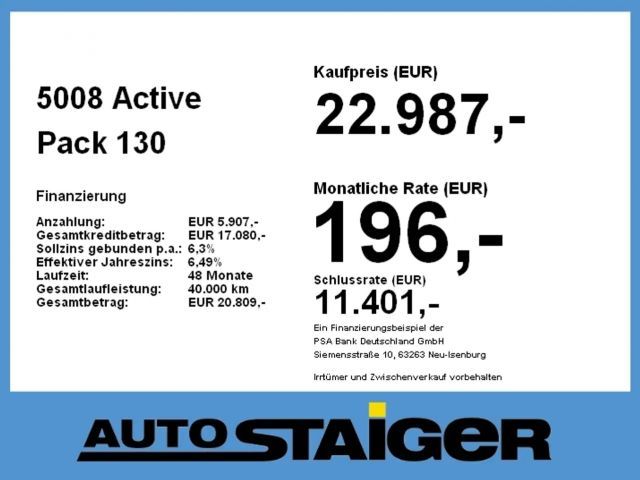 Peugeot 5008 Active Pack