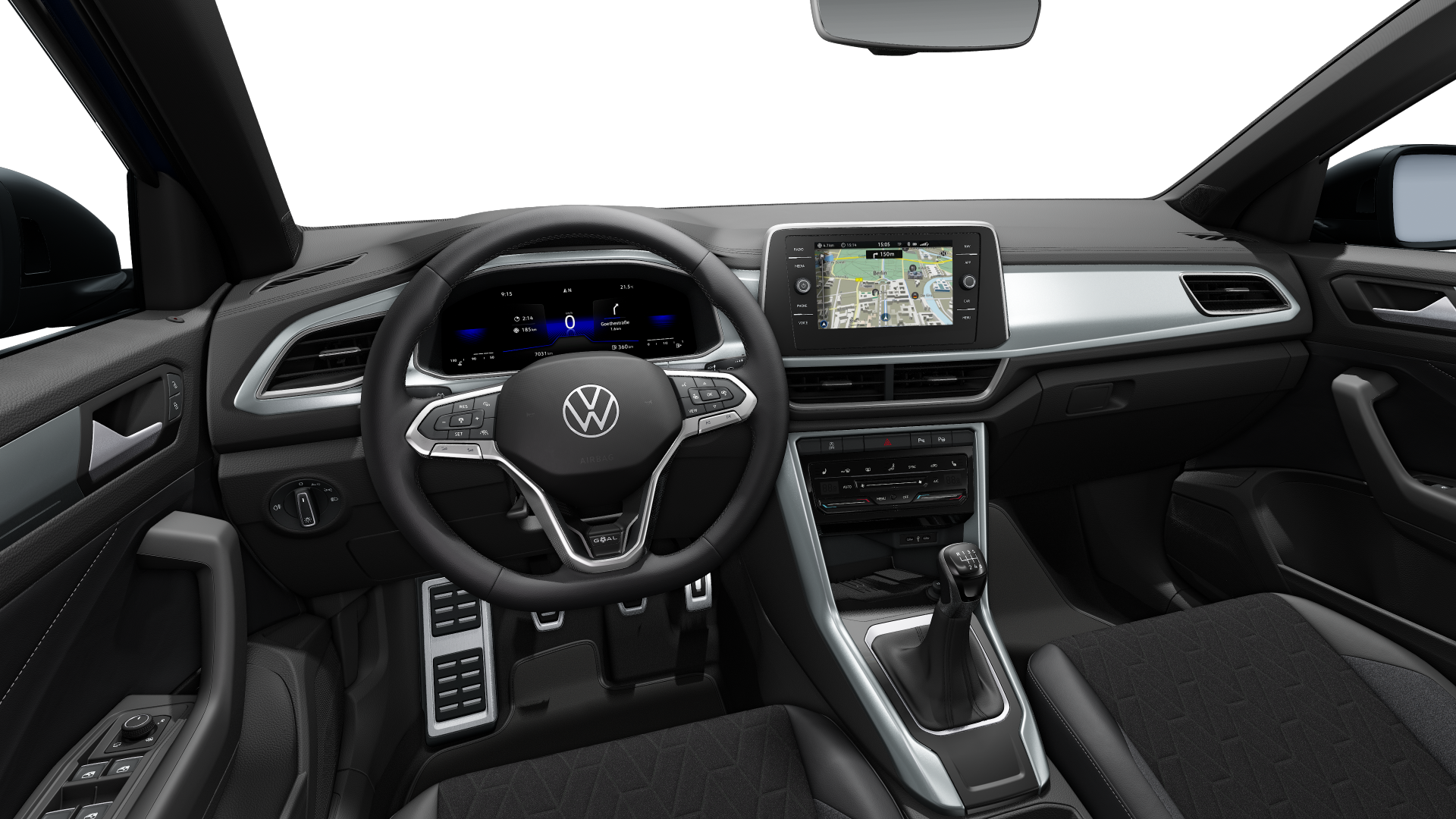 Volkswagen T-Roc T-Roc 2.0 l TDI SCR GOAL 6-Gang Navi, ACC, LED