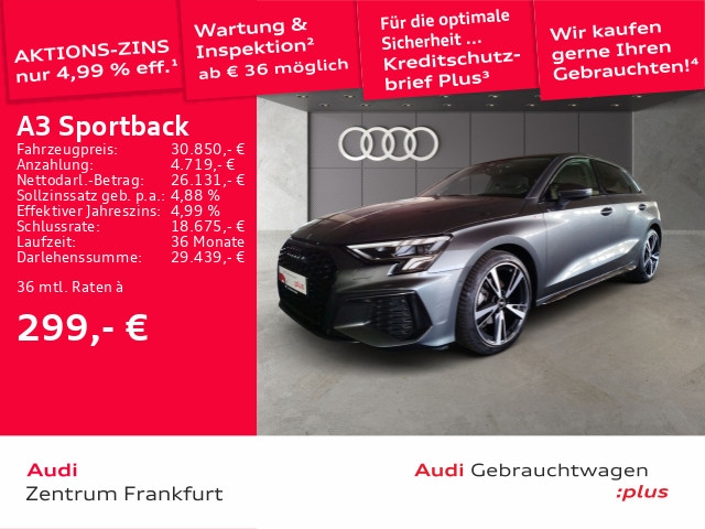Audi A3 35 TFSI S-Line S-Tronic Sportback