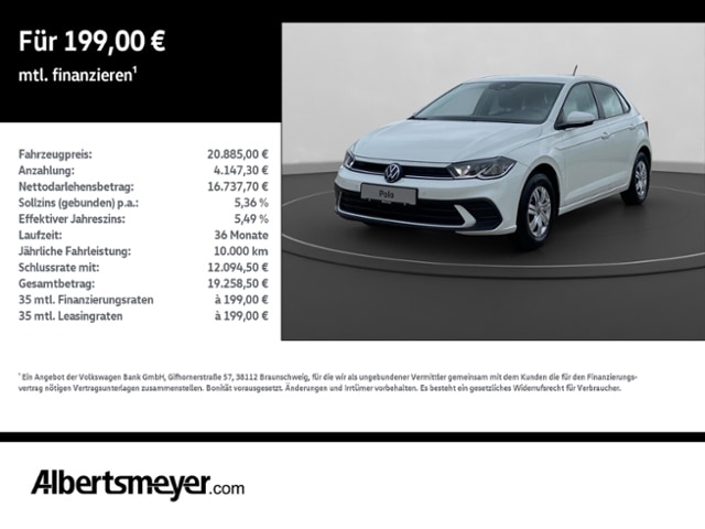 Volkswagen Polo 1.0 +KLIMA+LED+PARKPILOT+APP+ZV+DIGITAL++++