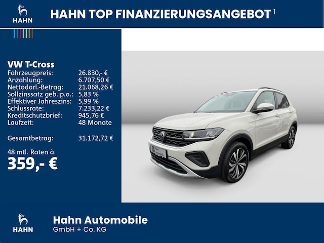 Volkswagen T-Cross 1.0 TSI DSG Life