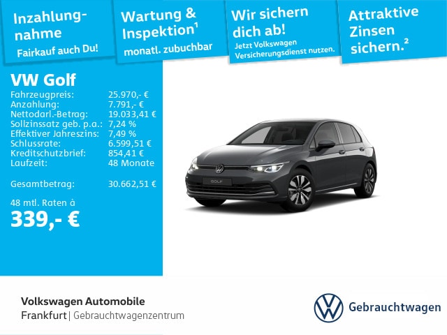 Volkswagen Golf 2.0 TDI DSG Golf VIII Move