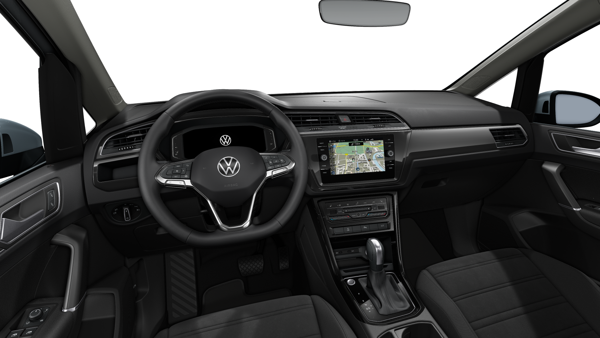 Volkswagen Touran 1.5 TSI Highline El. Panodach Navi Digitales Cockpit LED Kurvenlicht