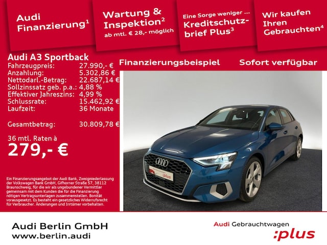 Audi A3 35 TDI S-Tronic Sportback