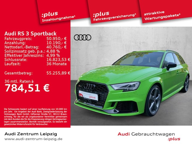 Audi RS3 Quattro S-Tronic Sportback