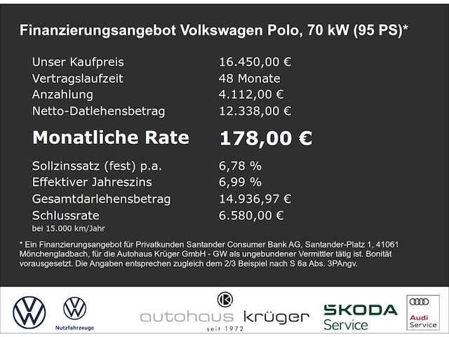 Volkswagen Polo 1.0 TSI Style