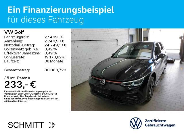 Volkswagen Golf 2.0 TSI DSG GTI Golf VIII