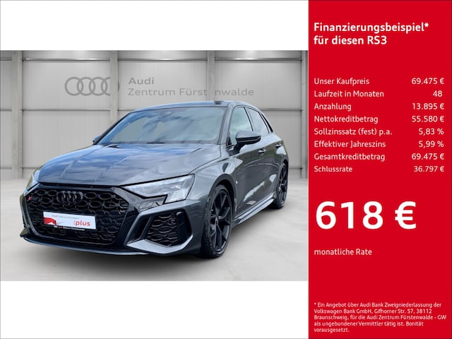 Audi RS3 Quattro S-Tronic Sportback