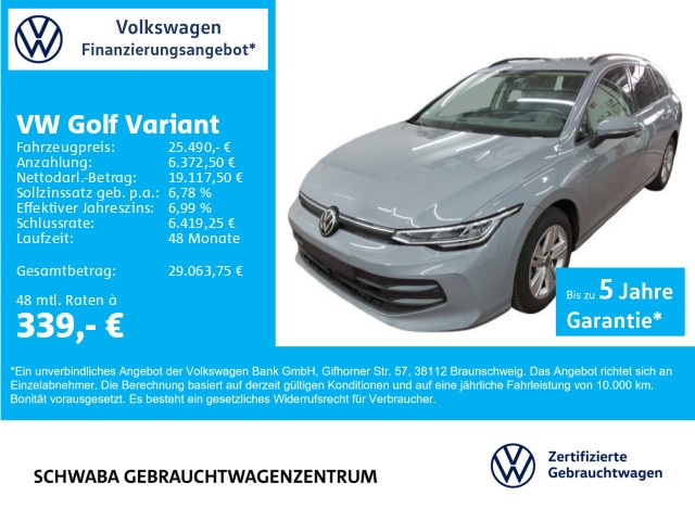 Volkswagen Golf 1.5 TSI Life Variant