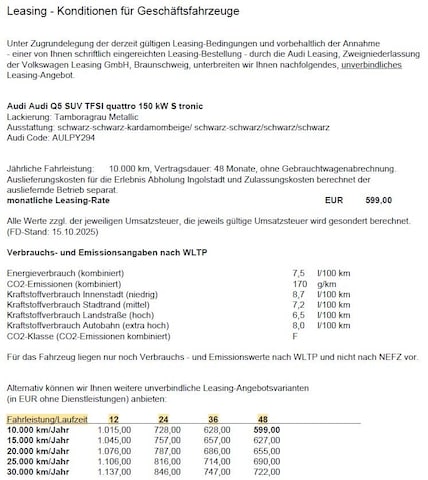 Audi Q5 Quattro S-Tronic