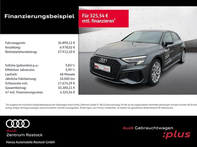 Audi A3 35 TFSI S-Line S-Tronic Sportback