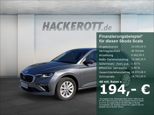 Skoda Scala 1.0 TSI 85 Selection Selection