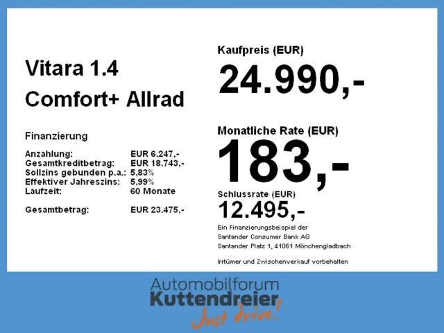 Suzuki Vitara 4x4 Comfort