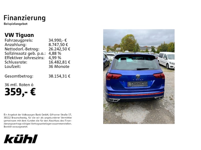 Volkswagen Tiguan 1.5 TSI DSG R-Line