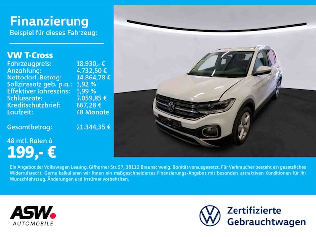 Volkswagen T-Cross 1.0 TSI Style