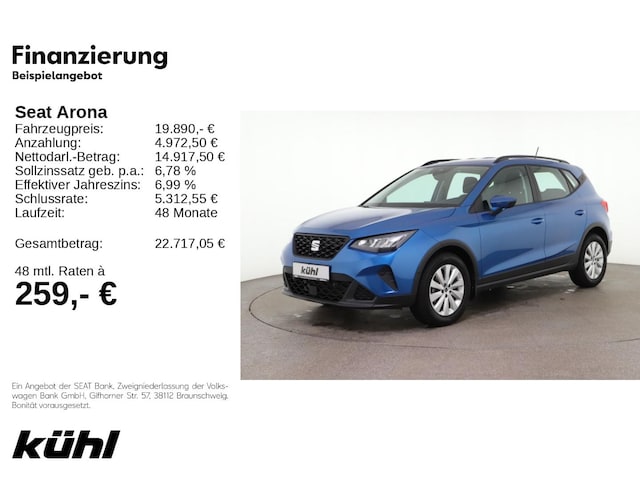 Seat Arona 1.0 TSI DSG Style