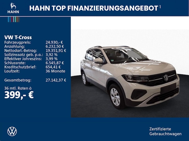 Volkswagen T-Cross 1.0 TSI DSG Life
