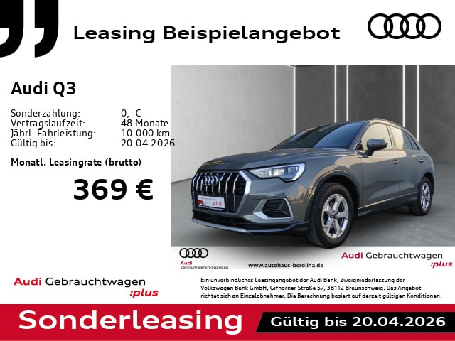 Audi Q3 35 TFSI S-Tronic