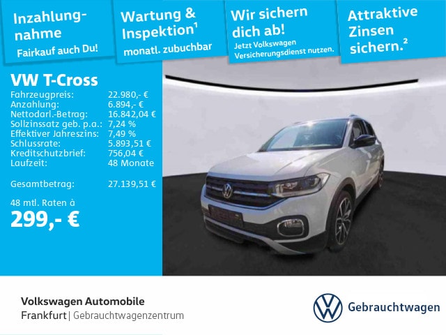 Volkswagen T-Cross 1.5 TSI DSG Style