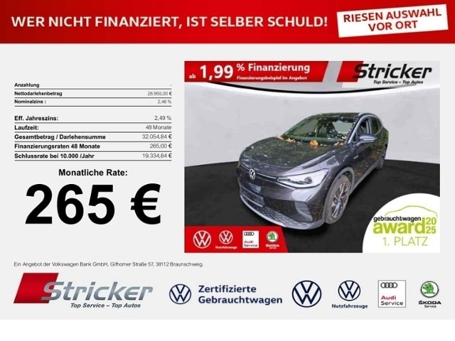 Volkswagen ID.4 150 kW 77 KWh Max