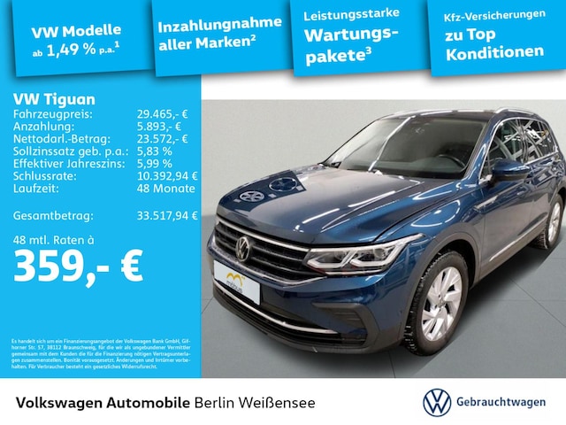 Volkswagen Tiguan 2.0 TDI 4Motion DSG Life