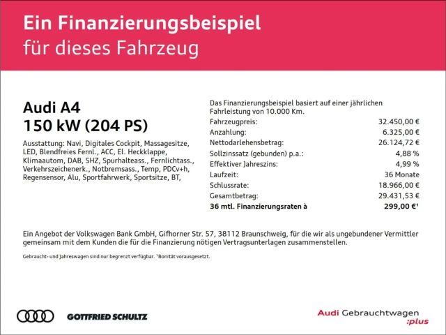 Audi A4 40 TFSI Avant S-Line