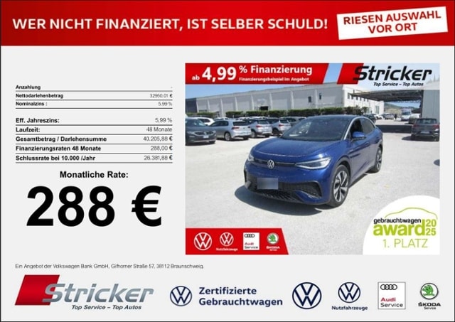 Volkswagen ID.5 150 kW 77 KWh IQ.Drive