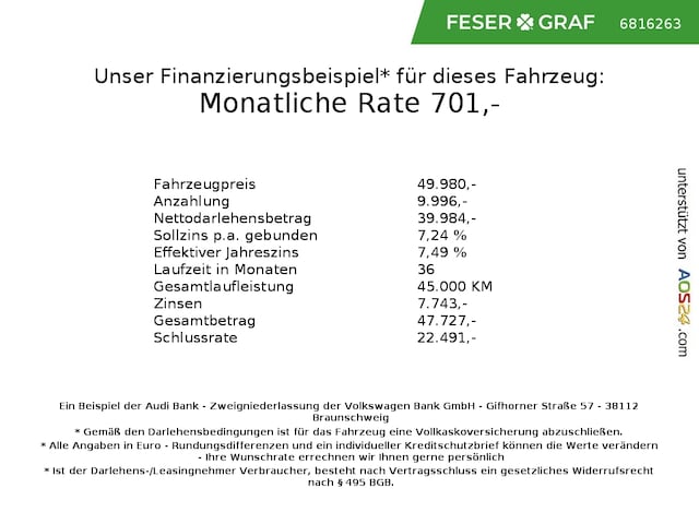 Audi A6 45 TFSI Avant S-Tronic