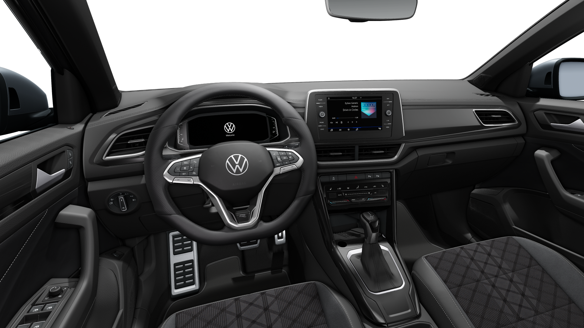 Volkswagen T-Roc T-Roc 1.5 R-Line RFK IQ Alu TWA SHZ AppC uvm.