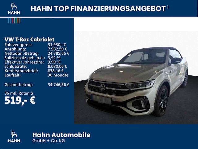 Volkswagen T-Roc Cabriolet DSG R-Line