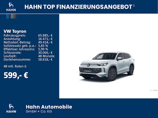 Volkswagen Tayron DSG Elegance Elegance