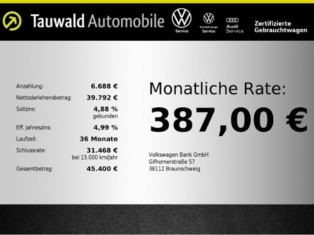 Volkswagen Tiguan 2.0 TSI DSG