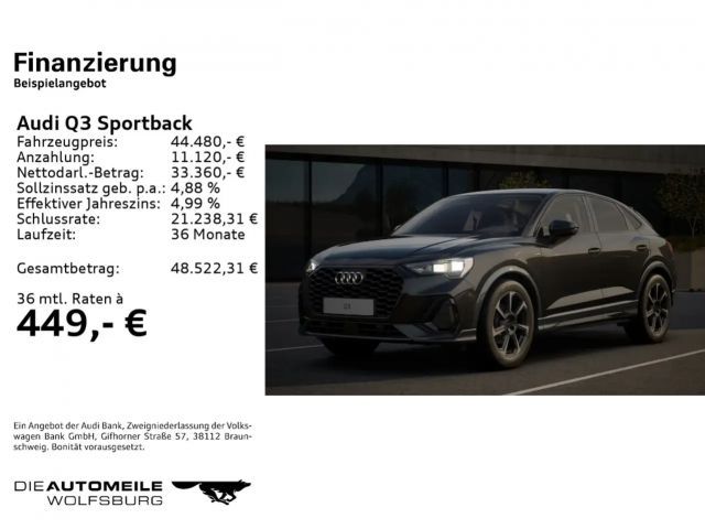 Audi Q3 1.5 TFSI S-Line