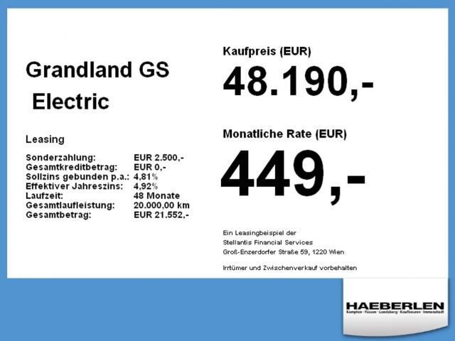 Opel Grandland X GS-Line Grand Sport