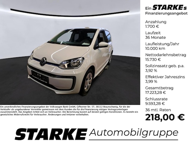 Volkswagen e-up! Plus Style