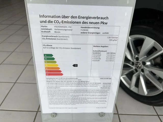 Volkswagen T-Cross 1.0 TSI DSG