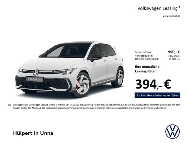 Volkswagen Golf GTE Golf VIII eHybrid