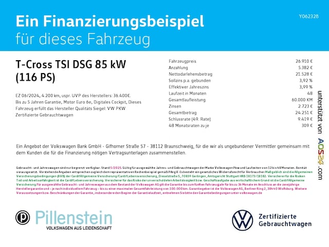 Volkswagen T-Cross DSG IQ.Drive